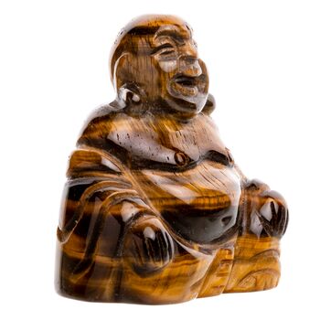 Tiger Eye Buddha 5.2cm Tall No1
