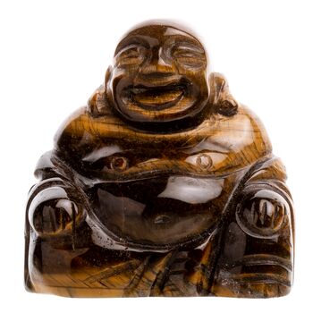 Tiger Eye Buddha 5.1cm Tall No3