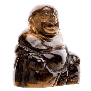 Tiger Eye Buddha 5.1cm Tall No3