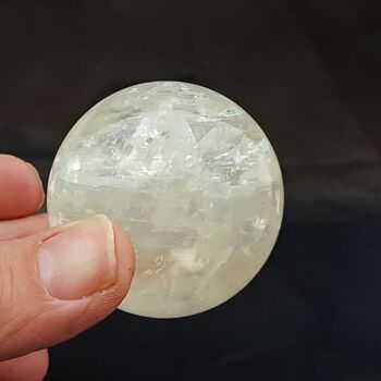Golden Calcite Sphere 48mm, No1