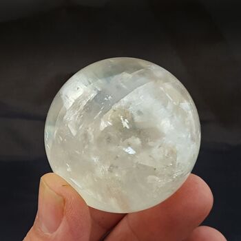 Golden Calcite Sphere 48mm, No1