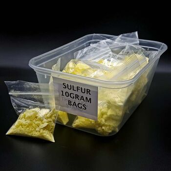 Pure Sulfur 10 GRAM