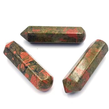 Unakite Pencil Wands 6cm