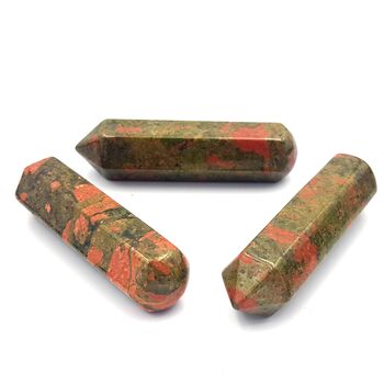 Unakite Pencil Wands 6cm