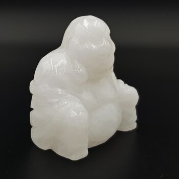 Snow Quartz Buddha