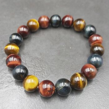 Mixed Tigers Eye Bead Bracelet