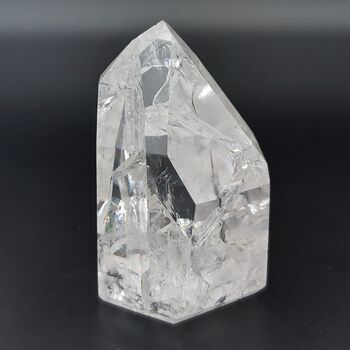 Fire and Ice Quartz Point #26