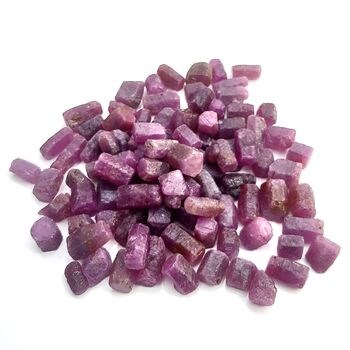 Ruby Crystals Natural Formation