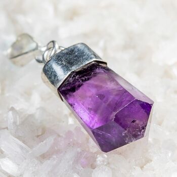 Amethyst Free Form Pendant #3