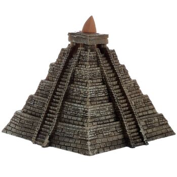 Aztec Pyramid Backflow Incense Burner