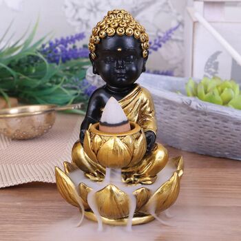 Baby Buddha Backflow Incense Burner