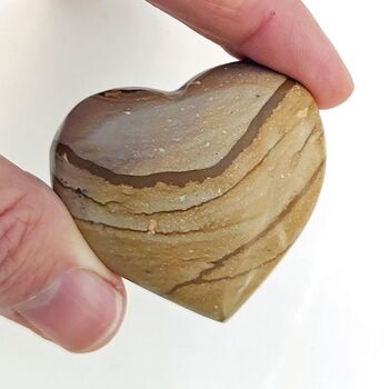 Picture Jasper Puff Heart No3