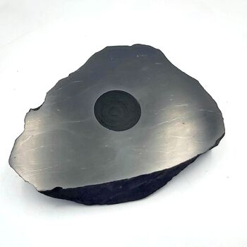 Shungite Stand for Sphere or Egg