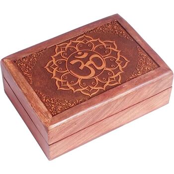 Ohm Tarot Wood Box
