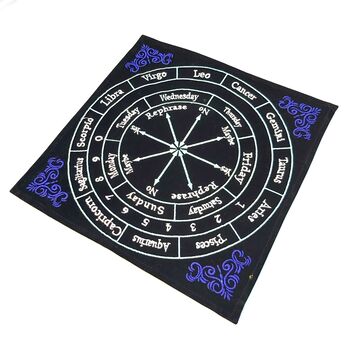 Pendulum Planchette Mat Astrology