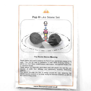 Boji Stone Pop Rock Stones