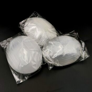 Selenite Massage Palm Stones 8cm