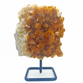 Citrine Cluster on Lollipop Stand No2a