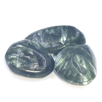 Seraphinite Tumble Stones