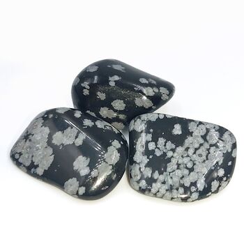 Snowflake Obsidian Tumble
