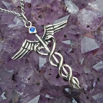 Egyptian Caduceus Pendant