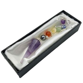Amethyst Chakra Dowsing Pendulum
