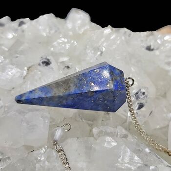 Lapis Lazuli Dowsing Crystal Pendulum