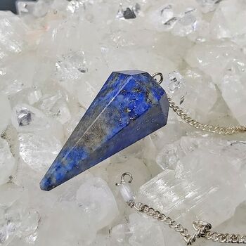 Lapis Lazuli Dowsing Crystal Pendulum
