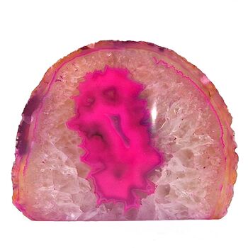 Pink Agate Geode