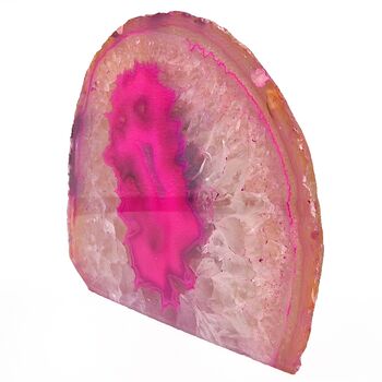 Pink Agate Geode
