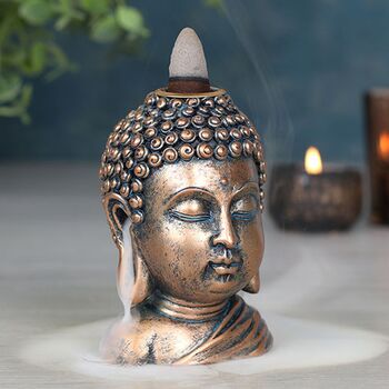 Buddha Head Backflow Incense Burner