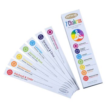 Nitiraj Chakra Incense Sampler Pack