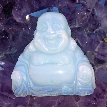 Opalite Crystal Buddha