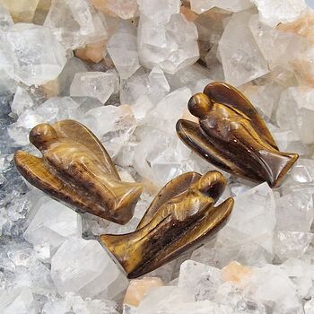 Gold Tiger Eye Angel 4cm