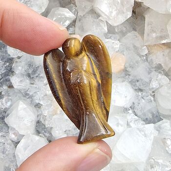 Gold Tiger Eye Angel 4cm