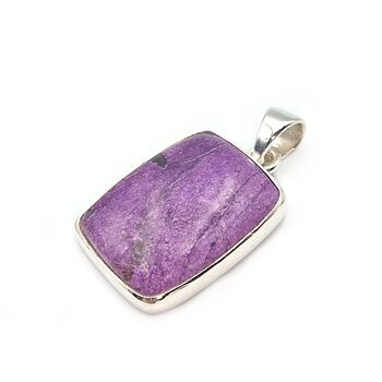 Purple Stichtite Cabochon Pendant