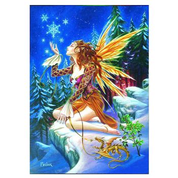 Fairy Yuletide Greetings Card