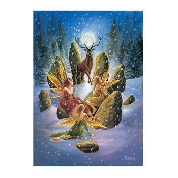Yule Stag Card