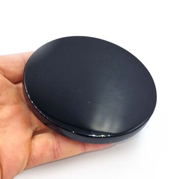 Black Obsidian Mirror