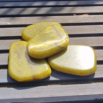 Nephrite Jade Palm Stones