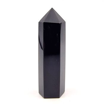 Polished Black Obsidian Points