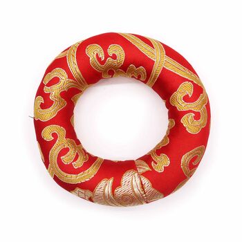 Red Hoop Cushion for Singing Bowl