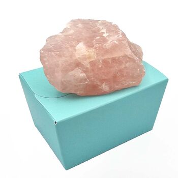 Rose Quartz Specimen in Gift Box