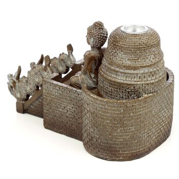 Thai Buddha Temple Backflow Incense Burner