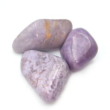 Purple Jade Nephrite Tumble Stones