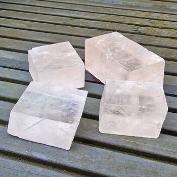 Pink Optical Calcite
