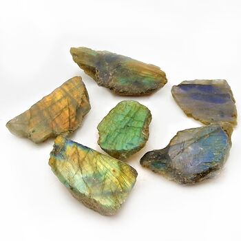 Polished Labradorite Stones