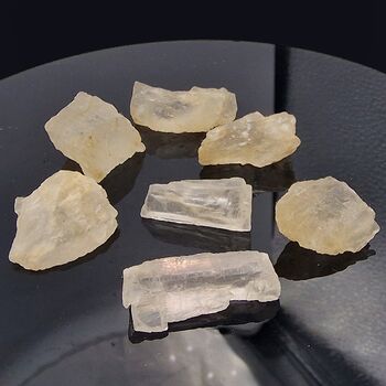 White Petalite Crystals
