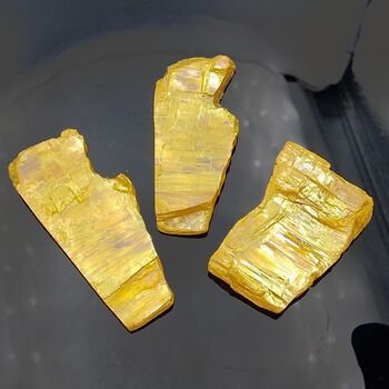 Gold Orpiment Crystals