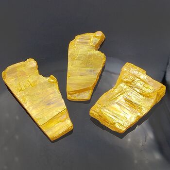 Gold Orpiment Crystals